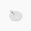 Pendentif Elio I Argent Blanc