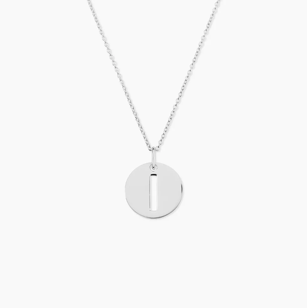 Pendentif Elio I Argent Blanc