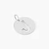 Pendentif Elio J Argent Blanc