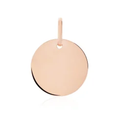 Pendentif Elisandre Argent Rose