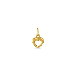 Pendentif Eudocie Coeur Bombe Or Jaune