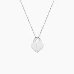 Pendentif Eudocie Or Blanc