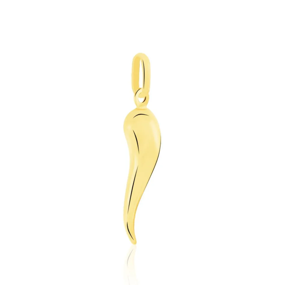 Pendentif Felicette Corne Abondance Or Jaune