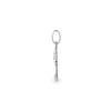 Pendentif Francille Argent Blanc