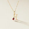 Pendentif Helidie Coccinelle Lettre Or Jaune