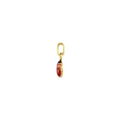 Pendentif Helidie Coccinelle Or Jaune