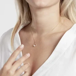 Pendentif Imelie Or Jaune Perle De Culture