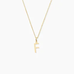 Pendentif Ionia Lettre Or Jaune