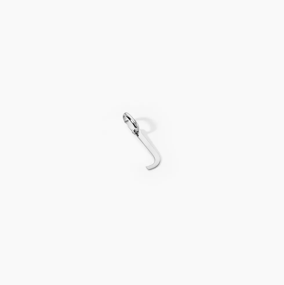 Pendentif Ionia Lettre Or Blanc
