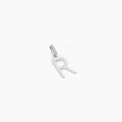 Pendentif Ionia Lettre Or Blanc