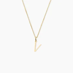 Pendentif Ionia Lettre Or Jaune