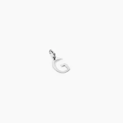 Pendentif Ionia Lettre Or Blanc