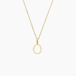 Pendentif Ionia Lettre Or Jaune