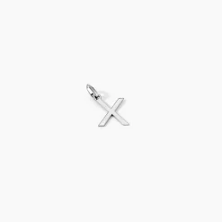 Pendentif Ionia Lettre Or Blanc