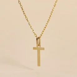Pendentif Ionia Lettre Or Jaune