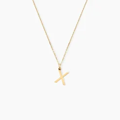 Pendentif Ionia Lettre Or Jaune