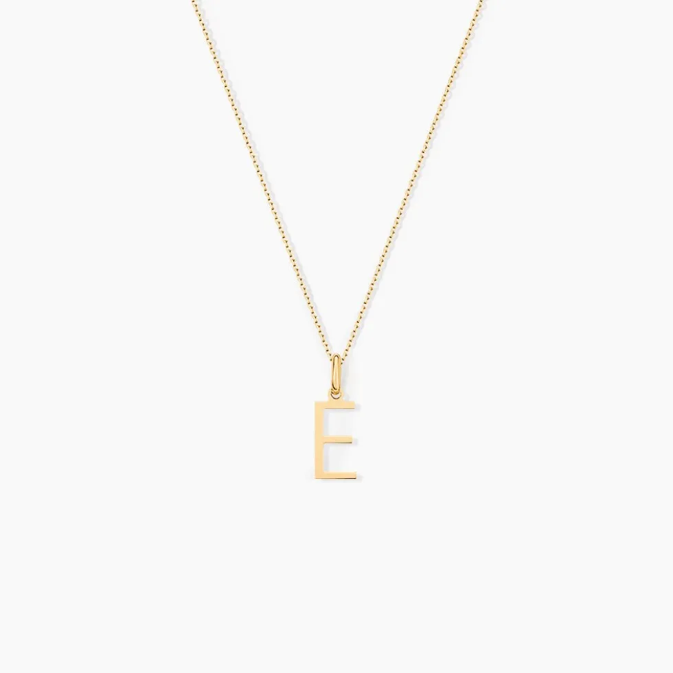 Pendentif Ionia Lettre Or Jaune