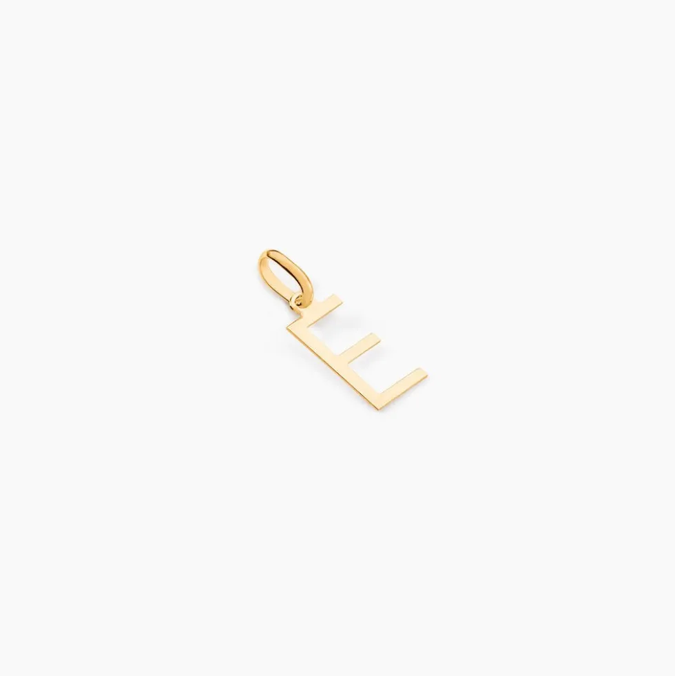 Pendentif Ionia Lettre Or Jaune