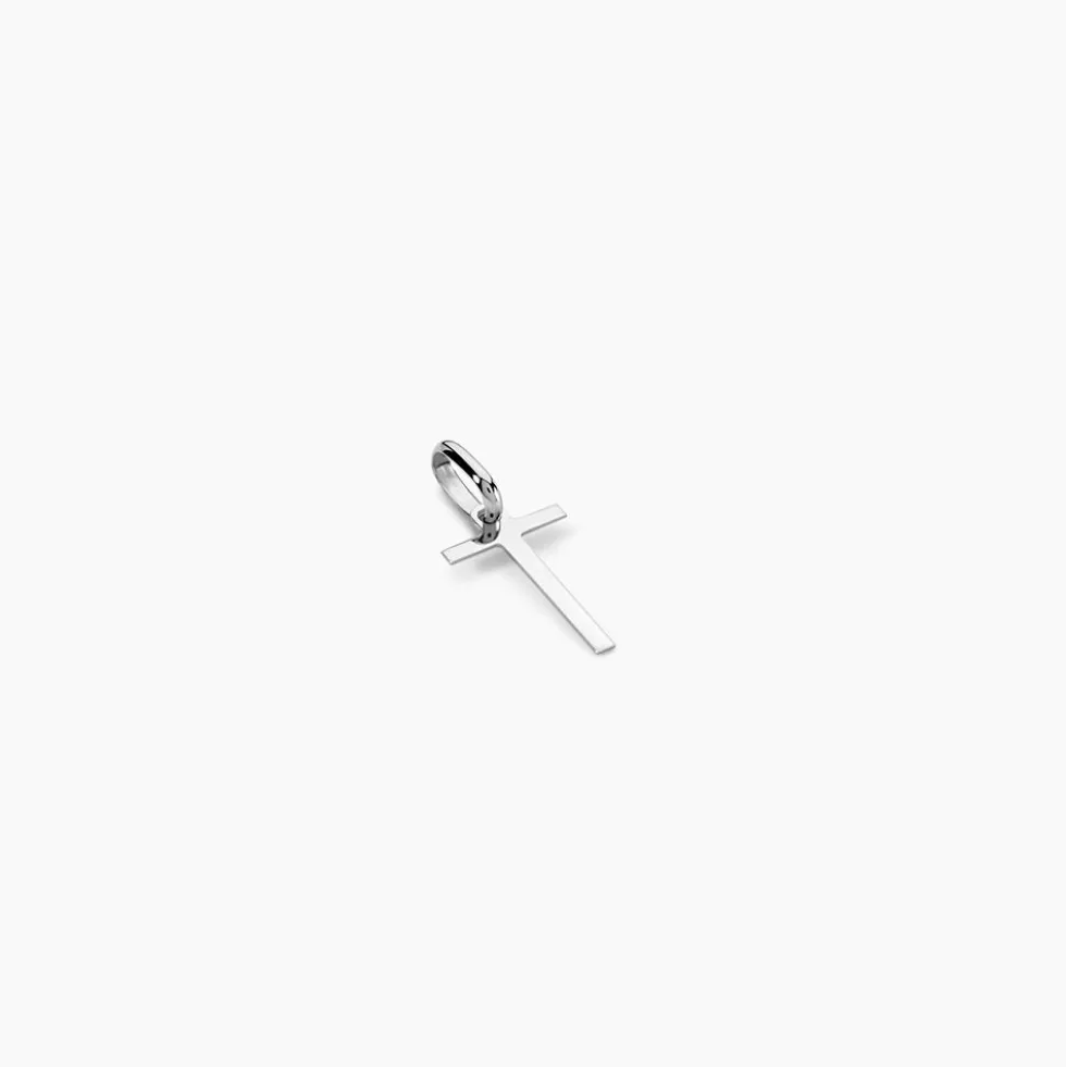 Pendentif Ionia Lettre Or Blanc