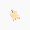 Pendentif Irenca Message Parchemin Or Jaune