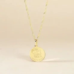 Pendentif Jannila Zodiaque Or Jaune
