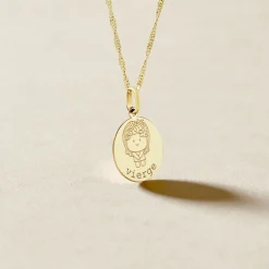 Pendentif Jannila Zodiaque Or Jaune