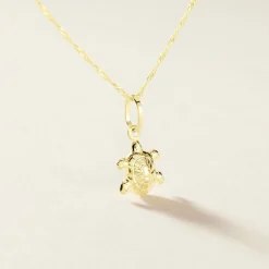 Pendentif Kalinka Tortue Or Jaune