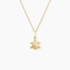 Pendentif Kalinka Tortue Or Jaune