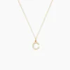 Pendentif Klementine Or Jaune Oxyde De Zirconium
