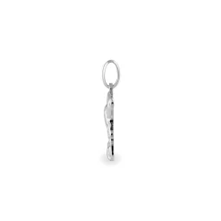 Pendentif Marie-colette Argent Blanc