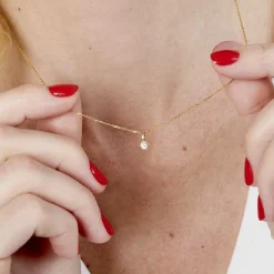 Pendentif One Or Jaune Diamant
