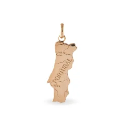 Pendentif Souana Plaque Or Jaune