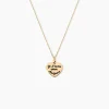 Pendentif Stephie Plaqué Or Jaune