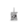 Pendentif Tamika Argent Blanc