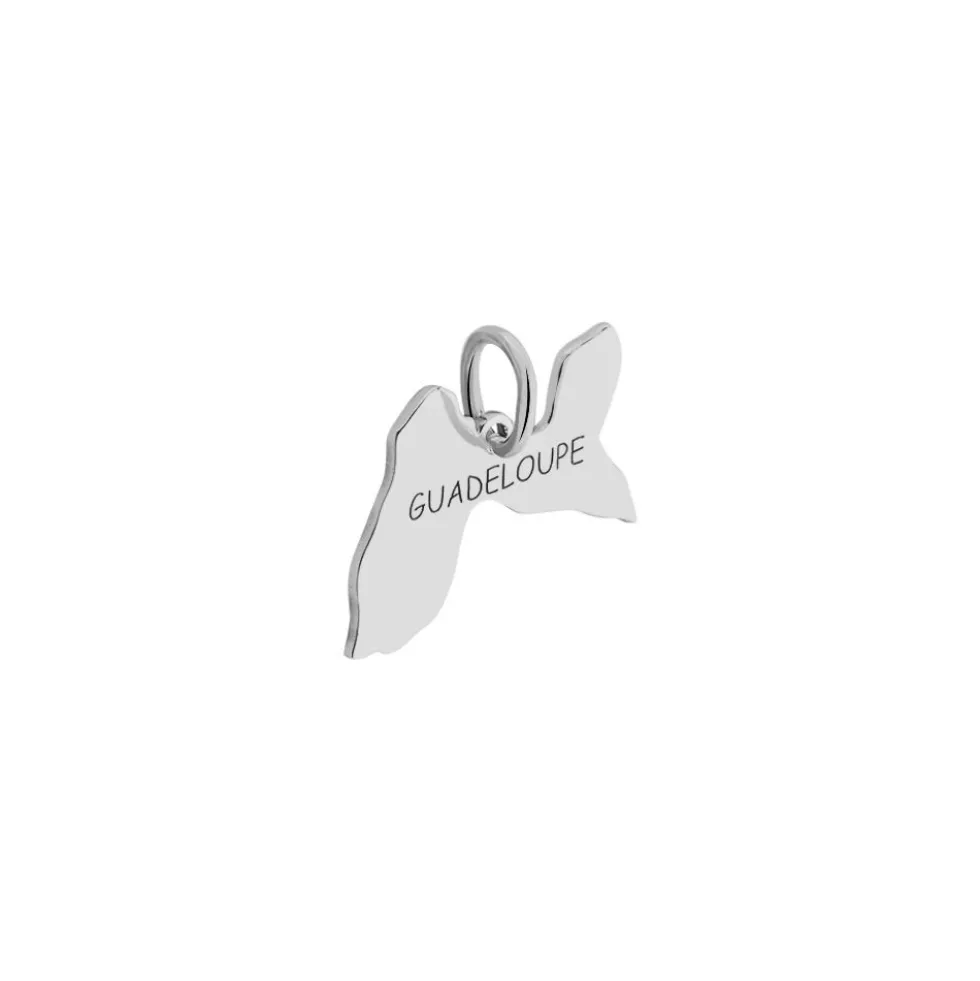 Pendentif Thea Argent Blanc