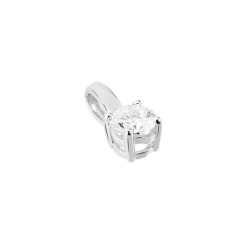 Pendentif Victoria Or Blanc Diamant