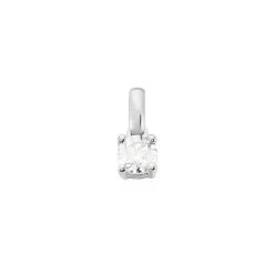 Pendentif Victoria Or Blanc Diamant
