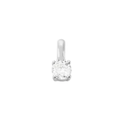 Pendentif Victoria Or Blanc Diamant