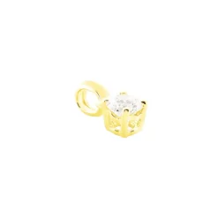 Pendentif Victoria Or Jaune Diamant