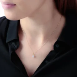 Pendentif Victoria Or Jaune Diamant