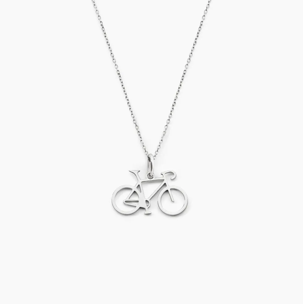 Pendentif Vince Argent Blanc