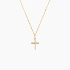 Pendentif Allen Or Jaune Oxyde De Zirconium