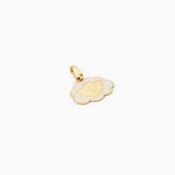Pendentif Ange Nuage Or Jaune