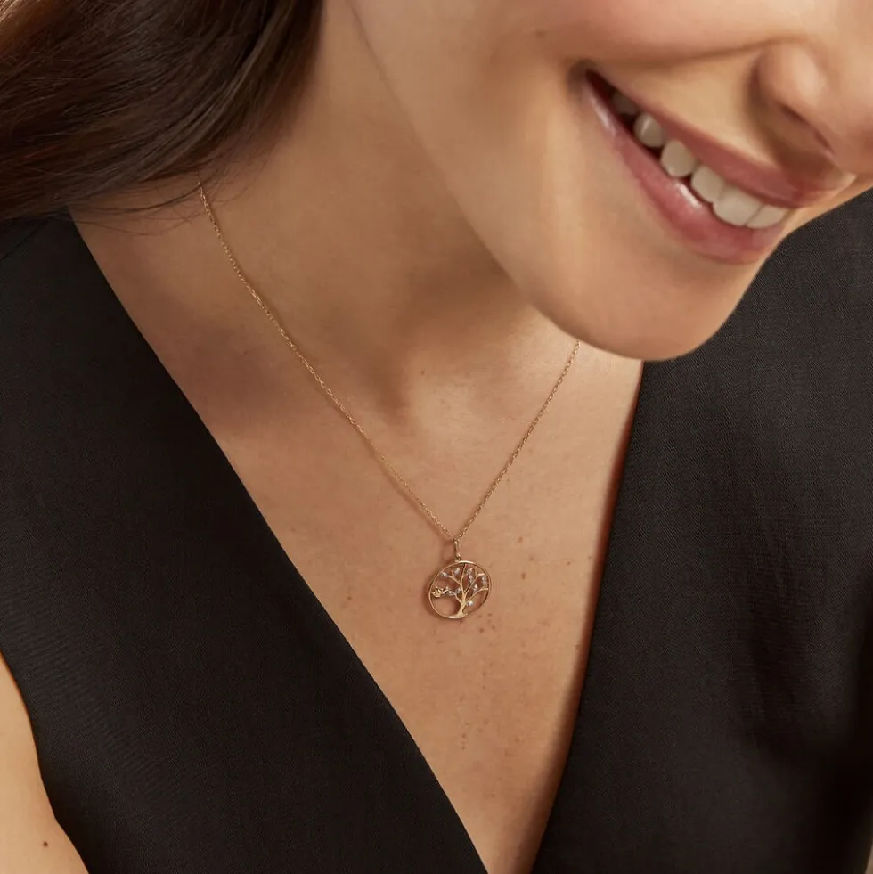Pendentif Arethusa Or Jaune Diamant