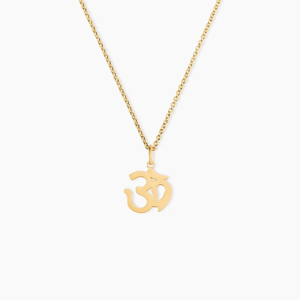 Pendentif Atenea Ohm Or Jaune