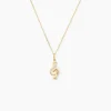 Pendentif Caprais Or Jaune Oxydes De Zirconium