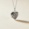 Pendentif Ellya Argent Blanc