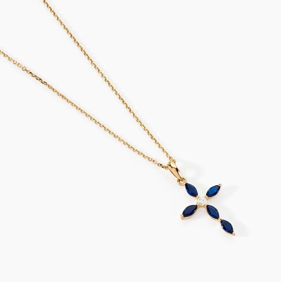 Pendentif Eser Or Jaune Oxyde De Zirconium