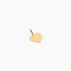 Pendentif Eudocie Coeur Message Or Jaune