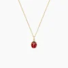 Pendentif Fedelina Coccinelle Or Jaune